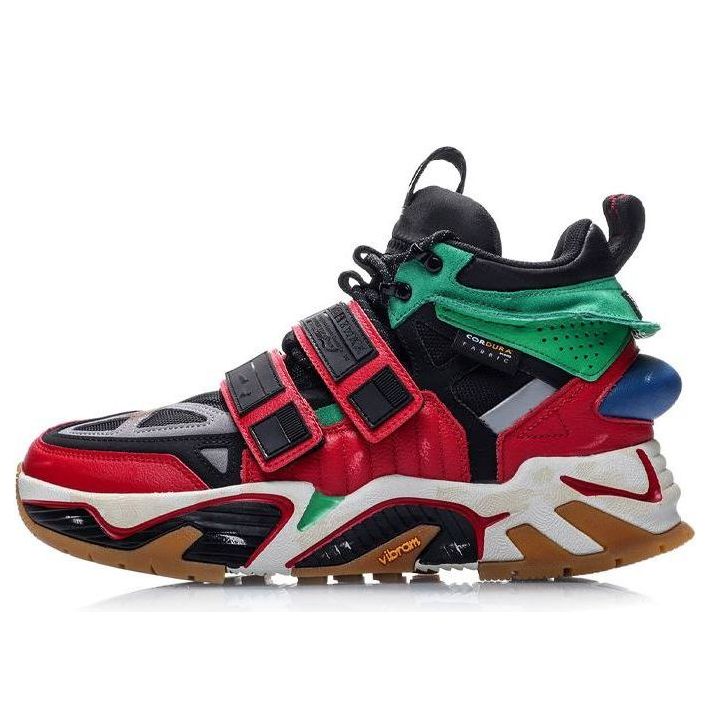 Li-Ning Silvery Hi x New York Fashion Week 'Black Red Green' AGBP083-4