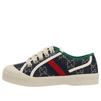 (GS) Gucci Gucci Tennis 1977 Sneaker 'Blue Ivory GG Denim' 647075-22V10-4660