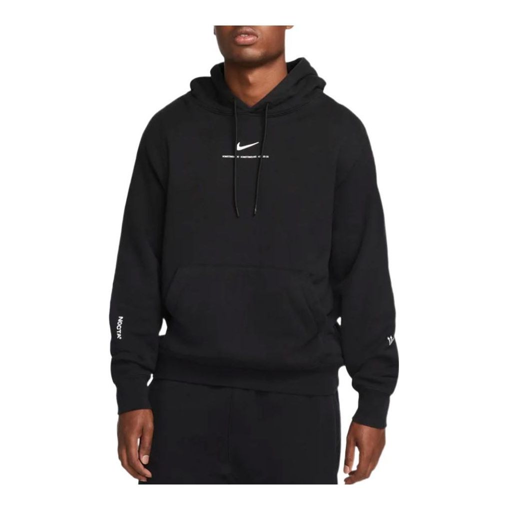 Men's Nike Solid Color Micro Mark Logo Printing Black DV3910-010