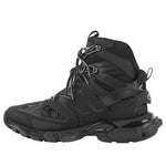 (WMNS) Balenciaga Track High-Top Daddy Shoes Black 654866W3CP31000