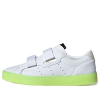 (WMNS)adidas Sleek S 'Cloud White Hi Res Yellow' EE8279