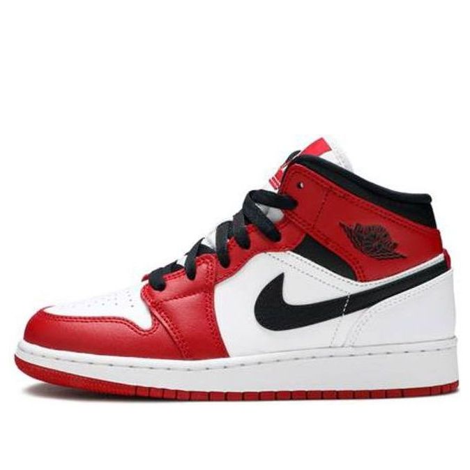 (GS) Air Jordan 1 Mid 'Chicago' 554725-173