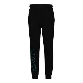 adidas originals Printing Alphabet Sports Pants Black DN8047