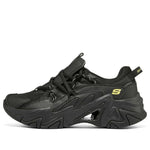 (WMNS) Skechers Dlites Stamina 'Black Yellow' 896072-BKYL