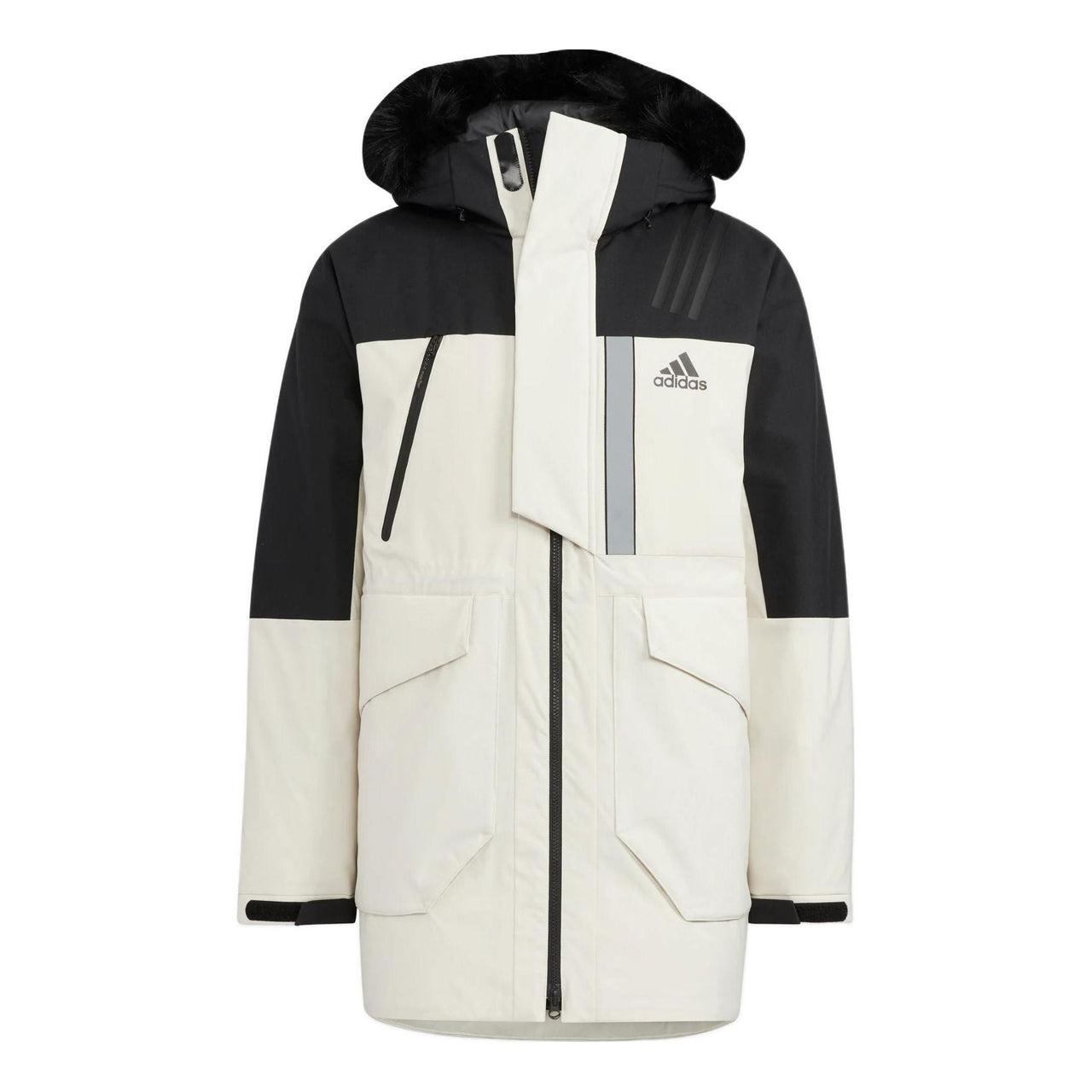 adidas Fur Hood Dwn Pk Logo HR5231