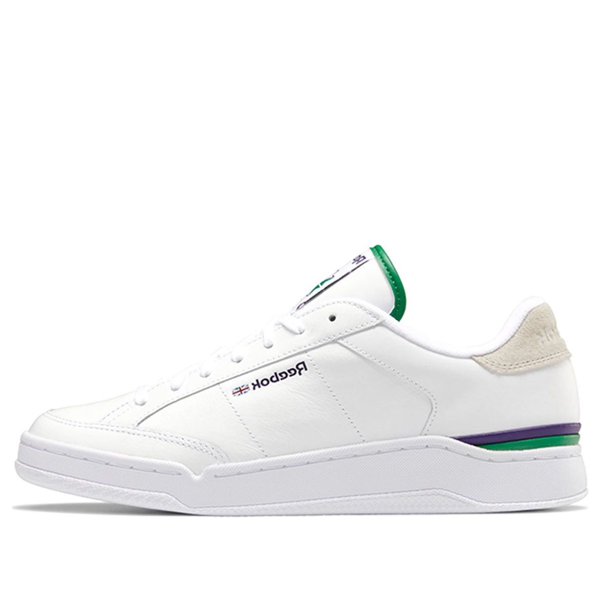 Reebok Ad Court White Green Skate Shoes 'White Green' FX1356