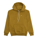Men's Nike Small Logo Embroidered Solid Color Pullover Long Sleeves Hooded Sports Yellow CV0552-318