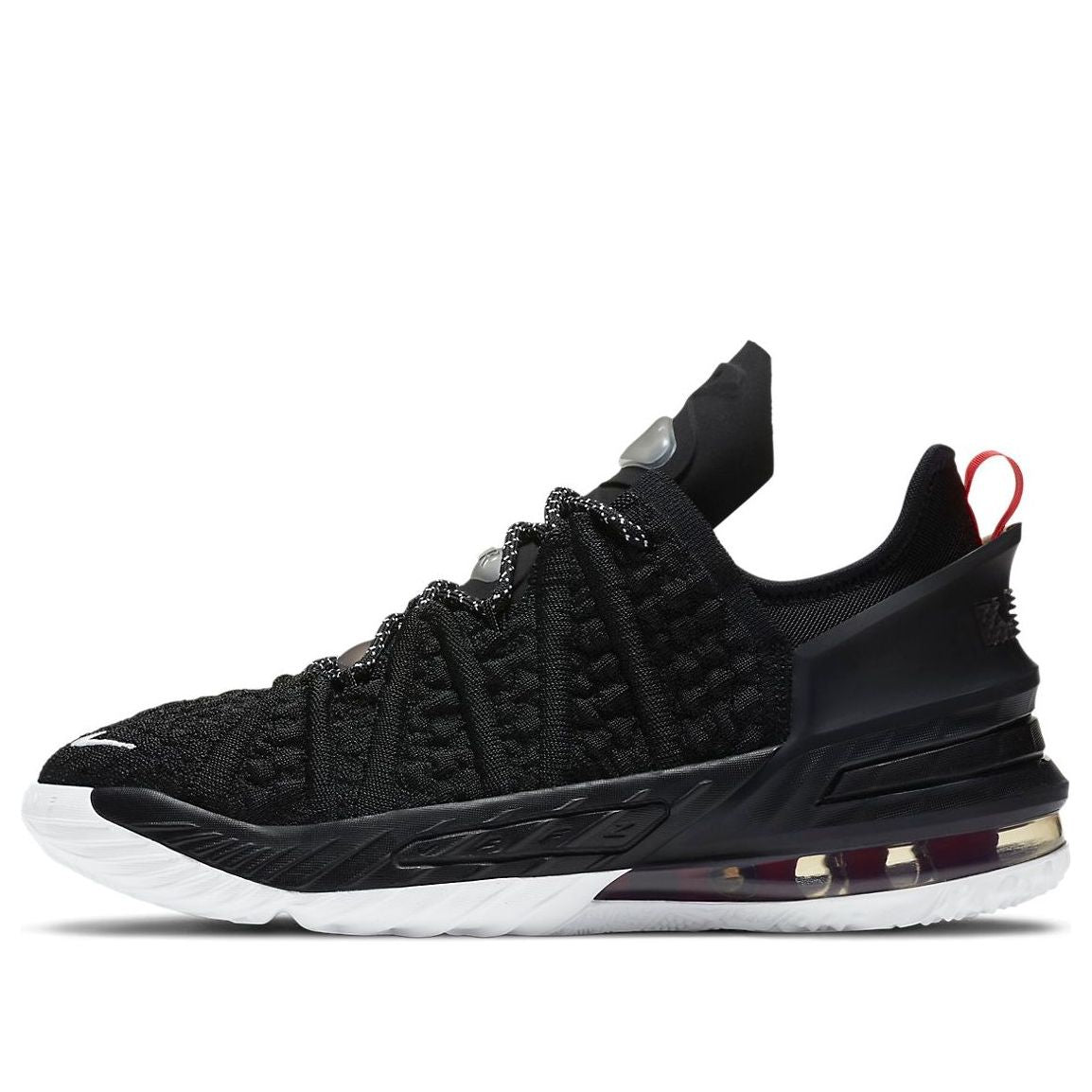 (GS) Nike LeBron 18 'Black University Red' CW2760-001