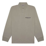 Fear of God Essentials FW20 Long Sleeve Polo Shirt 'Taupe' FOG-FW20-355