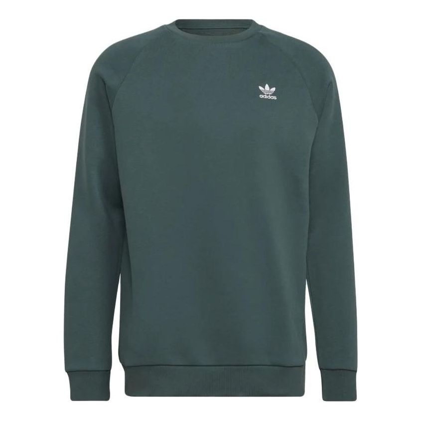 adidas Adicolor Trefoil Crewneck Sweatshirt 'Mineral Green' HJ7993
