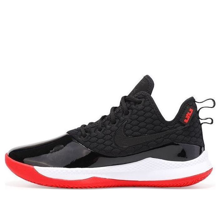 Nike LeBron Witness 3 Premium 'Black Red' BQ9819-001