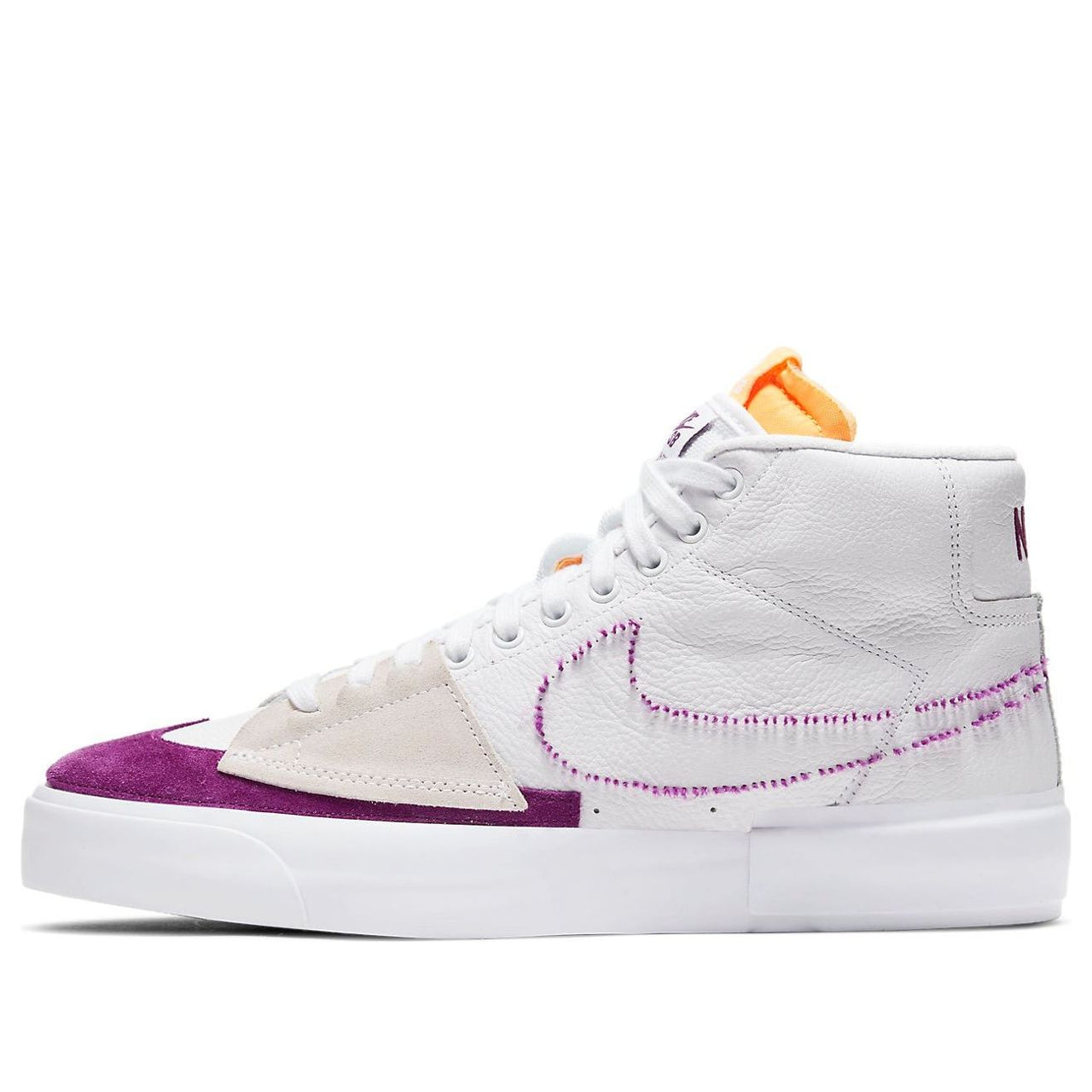 Nike Zoom Blazer Mid Edge SB 'White Viotech' DA2189-100