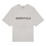 Fear of God Essentials FW20 Logo Tee 'Heather Oatmeal' 0125250500229260