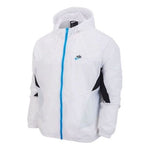 Men's Nike Colorblock Logo Printing Hooded Zipper Jacket White DB5172-100
