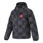 Men's Nike Lebron Grid Basketball Sports Stay Warm Hooded Down Jacket Black DA6718-010