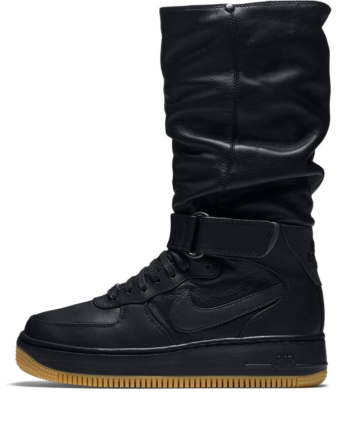 (WMNS) Nike Air Force 1 'Upstep Warrior Black' 860522-001