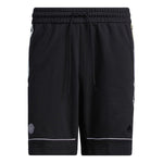 adidas Dm Short Stripe Loose Sports Basketball Shorts Black HB6763