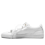 (WMNS) PUMA Suede Platform Bling 'White' 366732-01