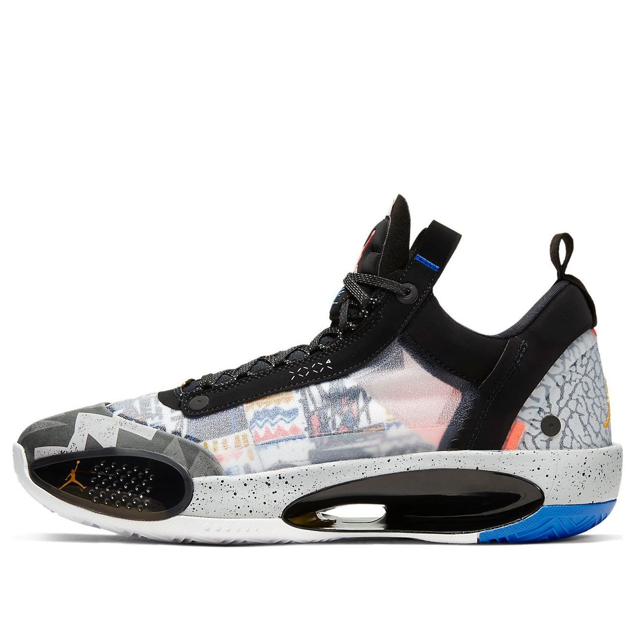 Air Jordan XXXIV Low Print 'Black' CZ7745-008