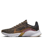 (WMNS) Nike SuperRep Go 3 Next Nature Flyknit Premium 'Olive Grey Metallic Copper' DQ4679-001