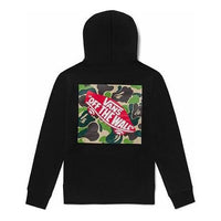 Vans x BAPE Camo Pullover Hoodie 'Black' VN0A7XKM448