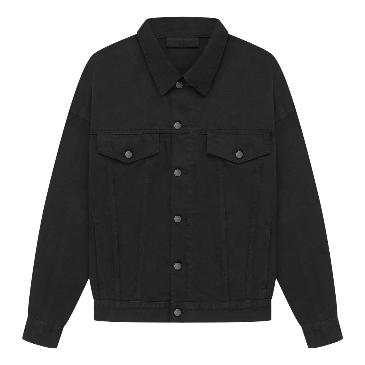 Fear of God Essentials The Black Collection Denim Jacket 'Jet Black' 202SP234270F