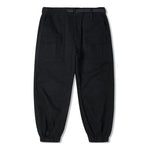 Men's Converse Solid Color Woven Bundle Feet Lacing Black Casual Pants/Trousers 10024161-A02
