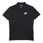Nike Small Logo Casual Sports Short Sleeve Polo Shirt Black 909747-010