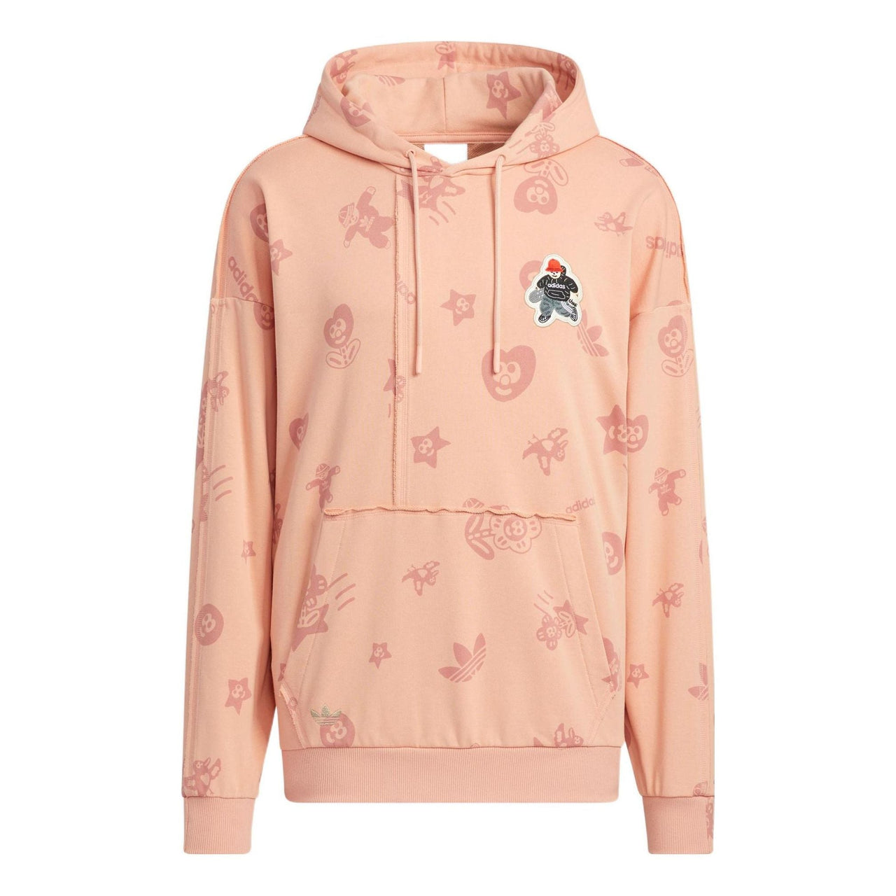 Men's adidas originals Full Print Cartoon Pattern Red Pink HR3464