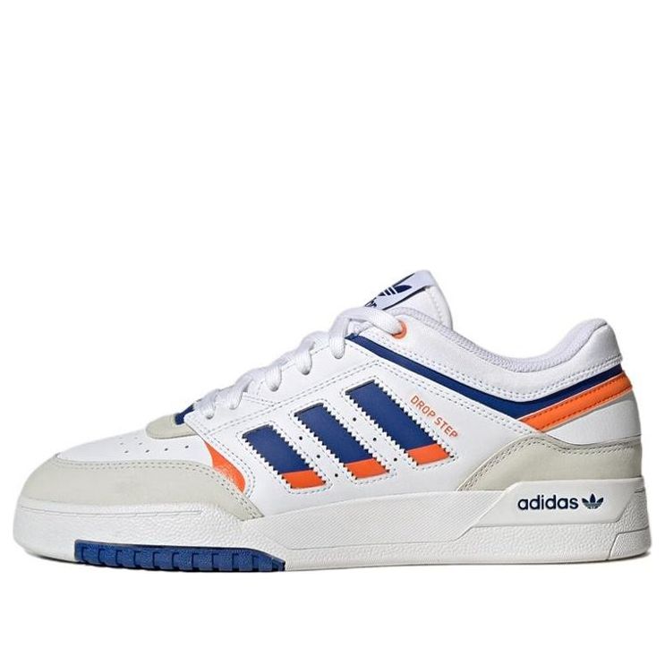 adidas originals Drop Step Low 'White Blue Orange' HP2230