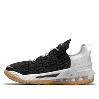 (GS) Nike LeBron 18 'Black White Gum' CW2760-007