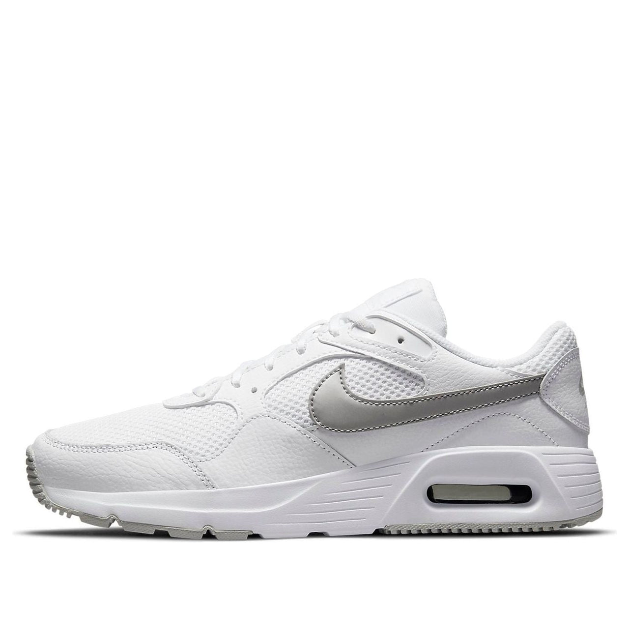 (WMNS) Nike Air Max SC 'White Metallic Platinum' CW4554-100