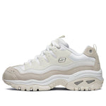(WMNS) Skechers Energy GS White/Brown 13414-WNT