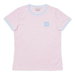 (WMNS) New Balance Sports Round Neck Short Sleeve Pink NEA2E012-PKZ