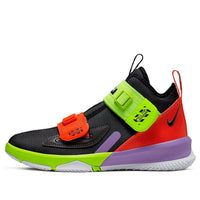 (GS) Nike LeBron Soldier 13 'Thunder Grey Crimson Green' AR7585-002
