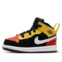 (TD) Air Jordan 1 Mid SE 'Amarillo Team Orange' BQ6933-087