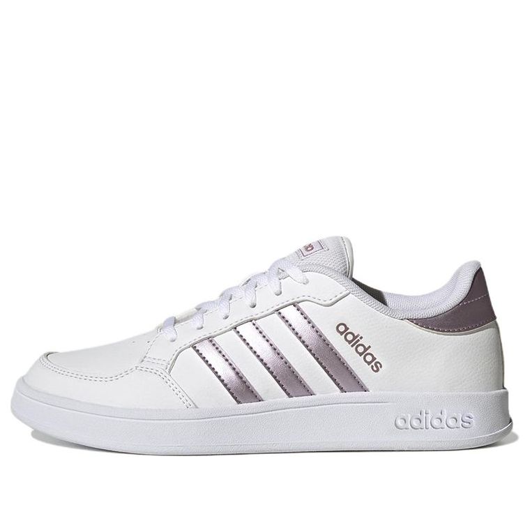 (WMNS) adidas Breaknet 'White Matte Purple Metallic' GX4323