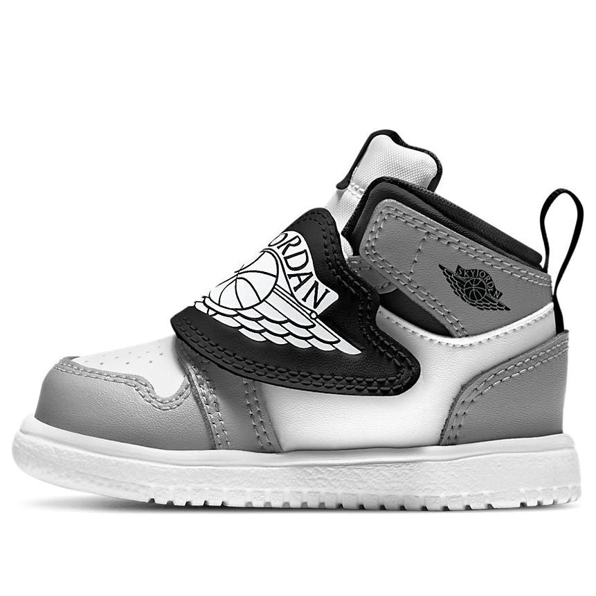 (TD) Air Jordan 1 Sky logo 'White Black Grey' BQ7196-102