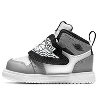 (TD) Air Jordan 1 Sky logo 'White Black Grey' BQ7196-102