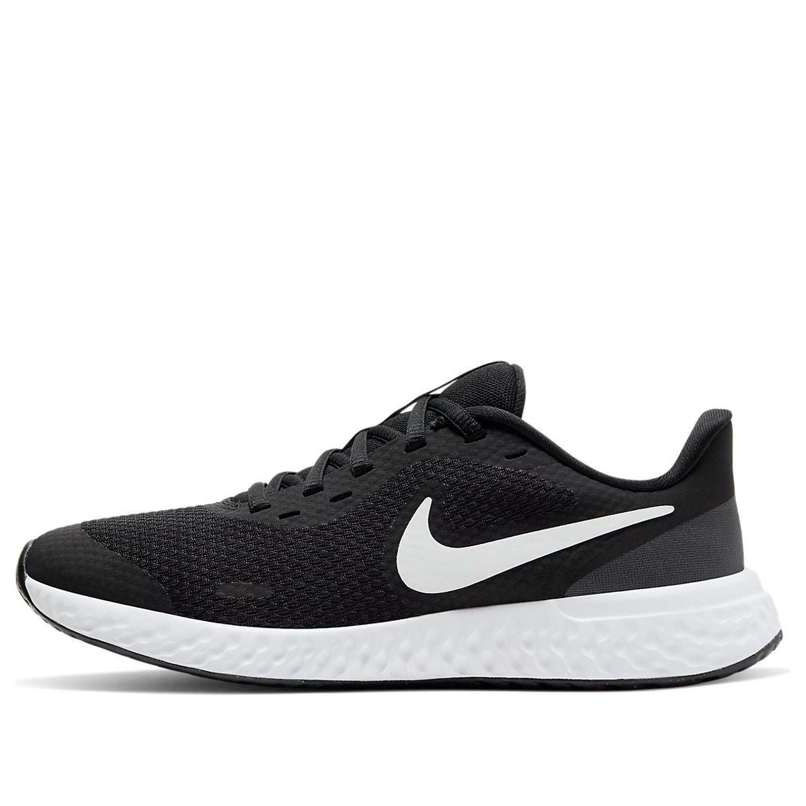 (GS) Nike Revolution 5 'Black White' BQ5671-003