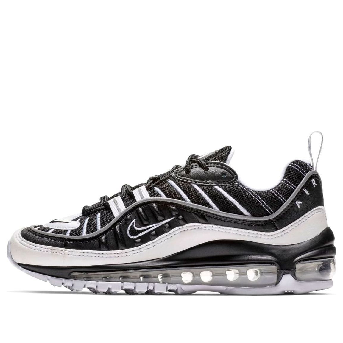 (GS) Nike Air Max 98 'Black Silver' BV4872-001