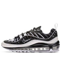 (GS) Nike Air Max 98 'Black Silver' BV4872-001