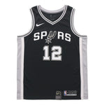 Nike NBA Jersey Basketball Jersey/Vest SW Fan Edition Aldridge Spurs No. 12 Team limited Black 864509-011