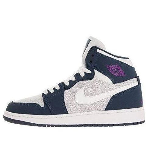 (GS) Air Jordan 1 Retro High 'Squadron Blue' 332148-117