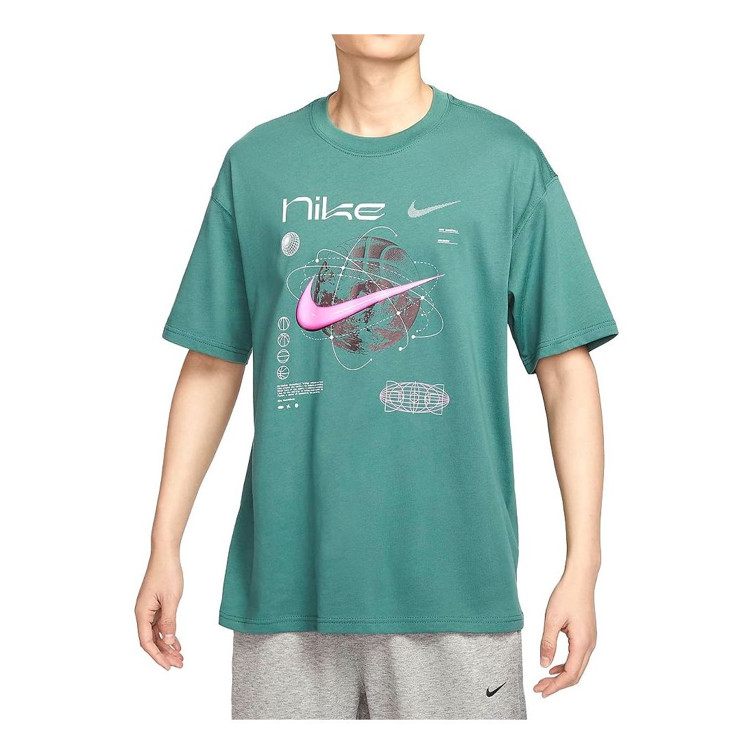 Nike Max90 Basketball T-Shirt 'Green' FV8419-361