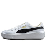 (WMNS) PUMA Basket Platform 'Black White' 364040-05