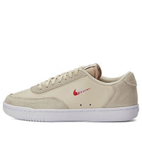 (WMNS) Nike Court Vintage PRM 'Beige Red' CW1067-200