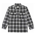 (WMNS) Vans Contrasting Colors Plaid Lapel Shirt Jacket Black VN0A7TNTEM3
