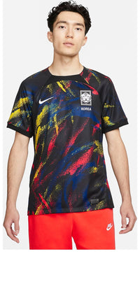 Nike Korea 2022/23 Stadium Home Dri-FIT Soccer Jersey 'Black Multicolor' DX9288-010