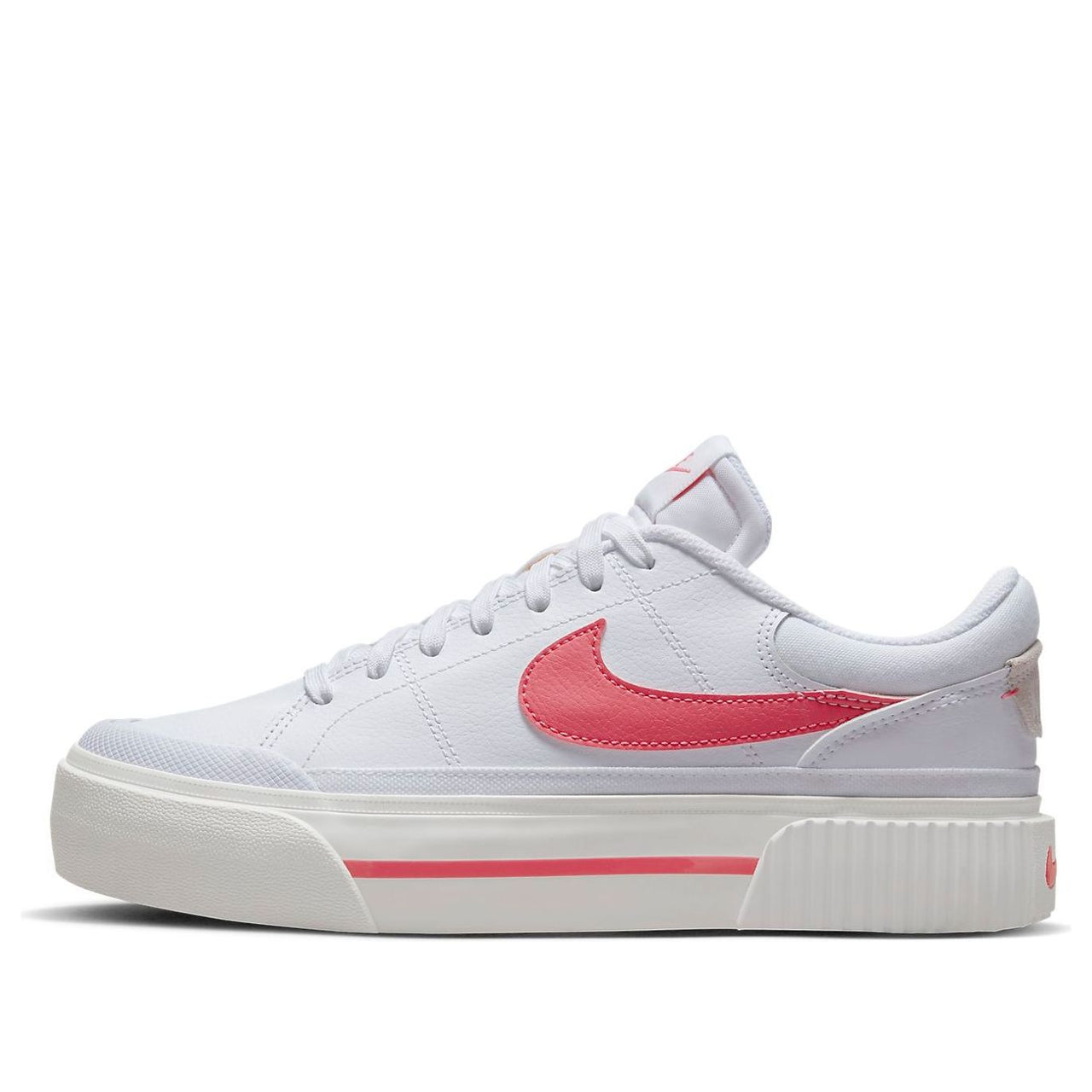(WMNS) Nike Court Legacy Lift 'White Sea Coral' DM7590-102
